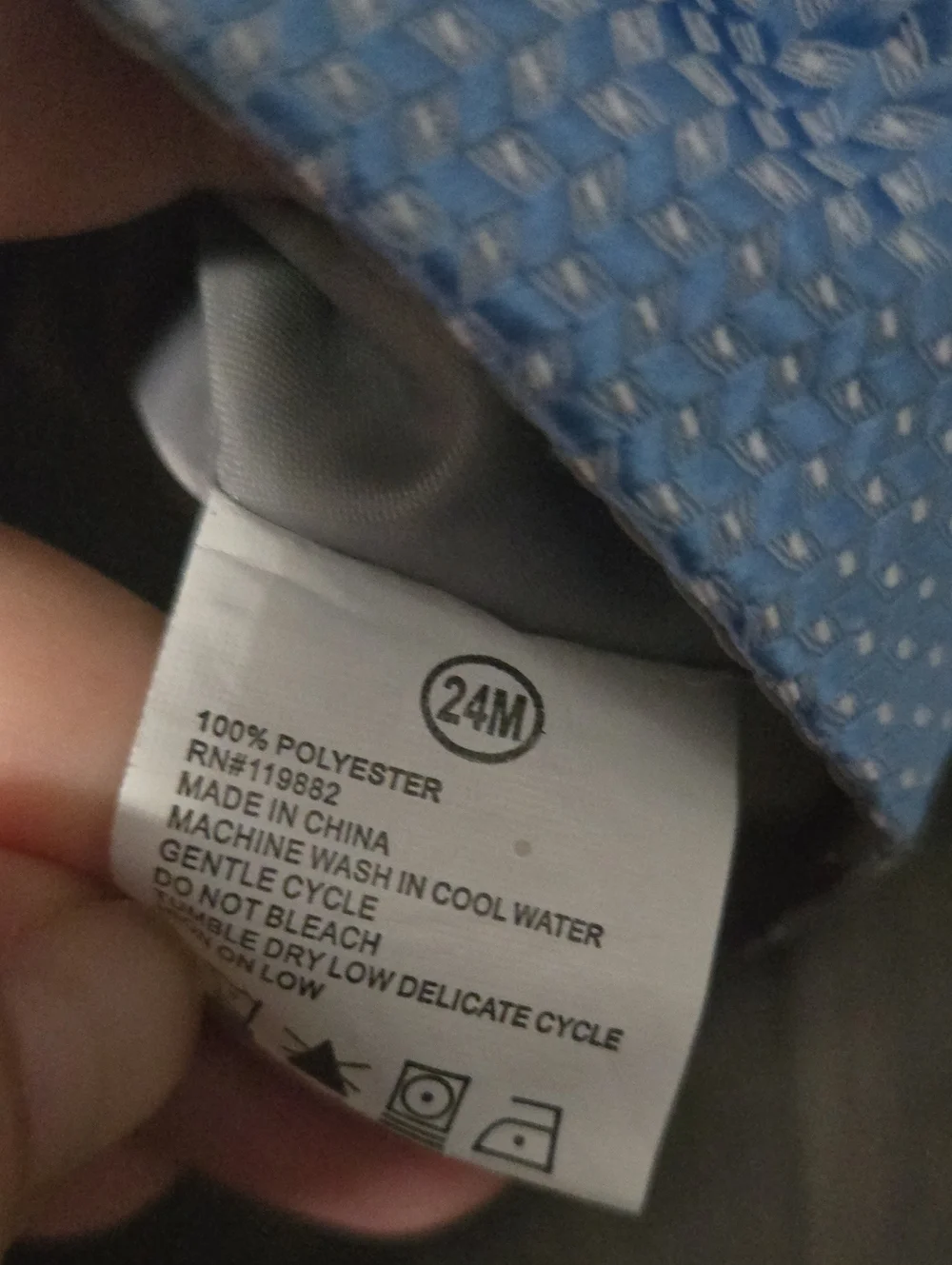 Light Blue Textured Boys' Vest